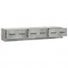 Szafka pod telewizor Betonowy szary 147 x 34,5 x 27 cm