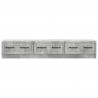 Szafka pod telewizor Betonowy szary 147 x 34,5 x 27 cm