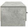 Szafka pod telewizor Betonowy szary 147 x 34,5 x 27 cm