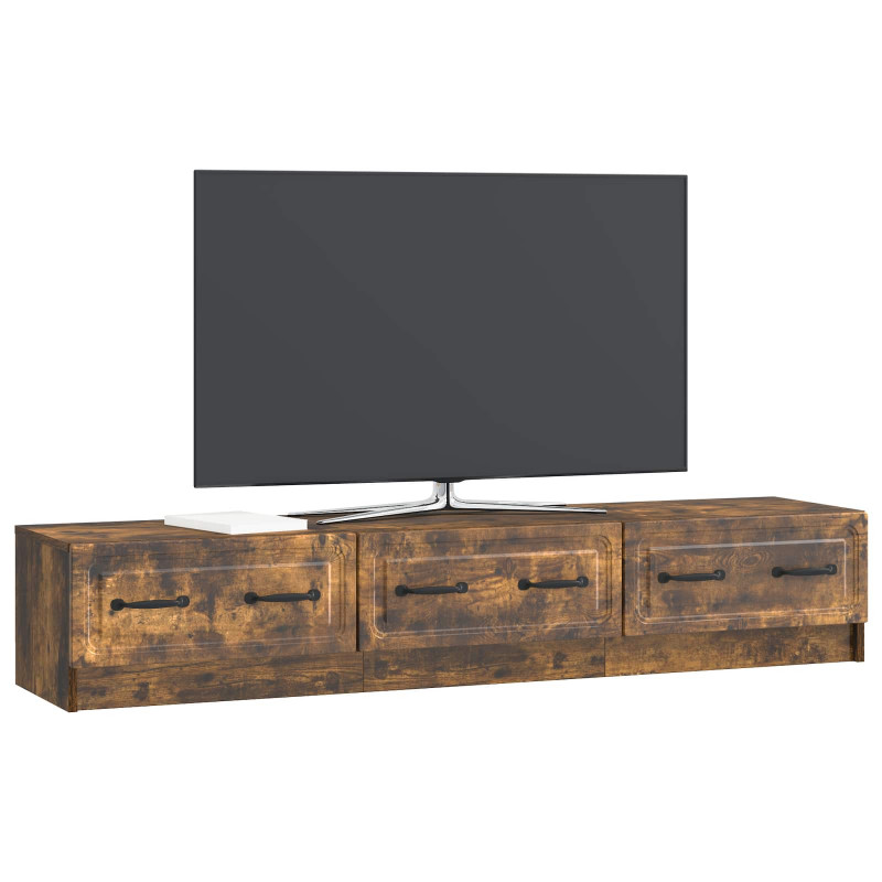 Szafka pod telewizor z szufladą Dąb wędzony 147 x 34,5 x 27 cm