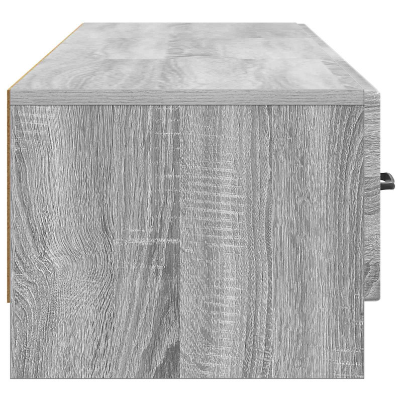 Szafka pod telewizor z szufladą Szary Sonoma 147 x 34,5 x 27 cm