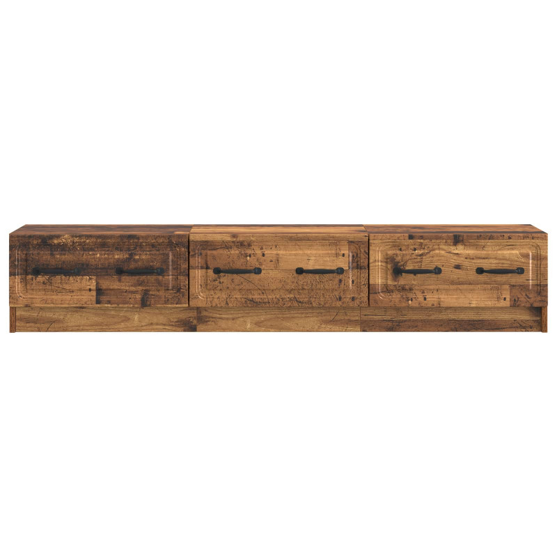 Szafka pod telewizor z szufladą Stare drewno 147 x 34,5 x 27 cm