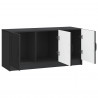 Szafka pod telewizor Czarny 99 x 34,5 x 47 cm