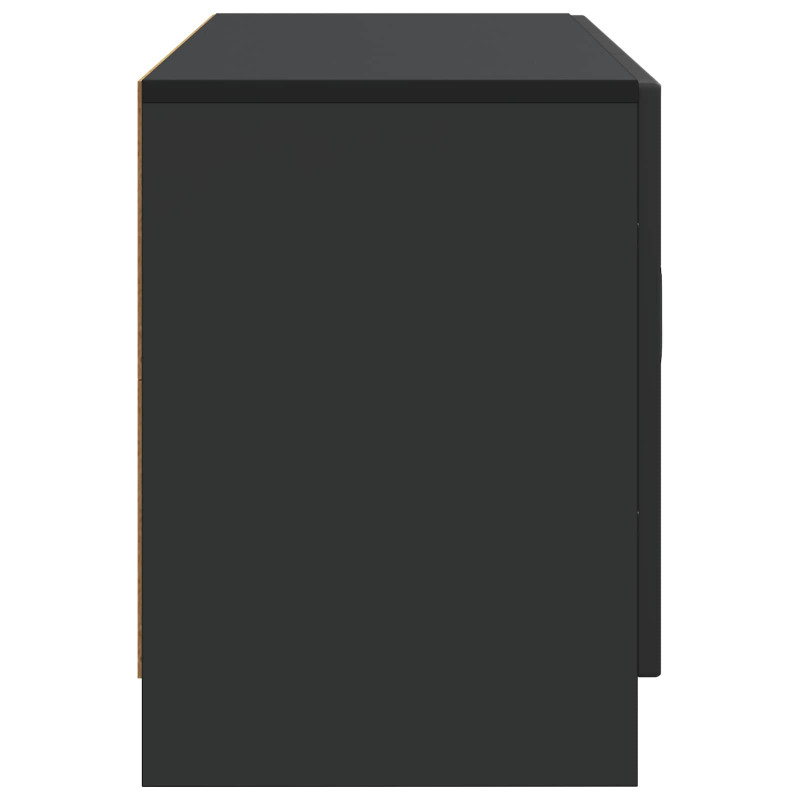 Szafka pod telewizor Czarny 99 x 34,5 x 47 cm