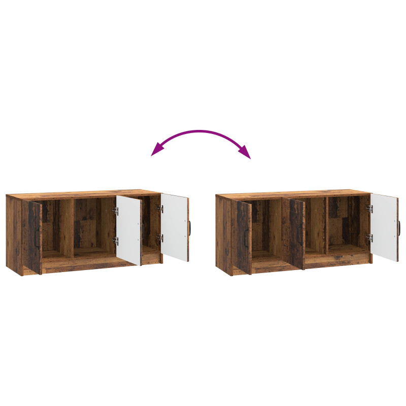 Szafka pod telewizor Stare drewno 99 x 34,5 x 47 cm