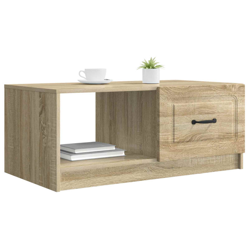 Stolik kawowy dąb Sonoma 90 x 50 x 37 cm Drewno inżynieryjne