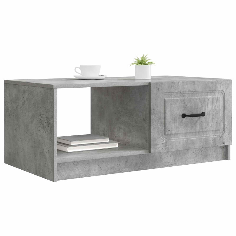 Stolik kawowy Betonowy szary 90 x 50 x 37 cm