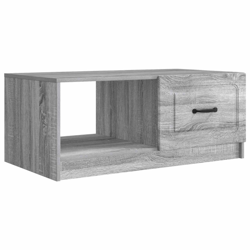 Stolik kawowy Szary Sonoma 90 x 50 x 37 cm Drewno inżynieryjne