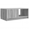 Stolik kawowy Szary Sonoma 90 x 50 x 37 cm Drewno inżynieryjne