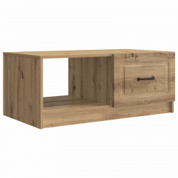 Stolik kawowy Dąb artisan 90 x 50 x 37 cm Drewno inżynieryjne