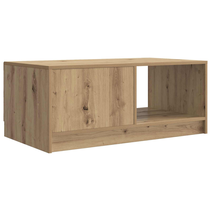 Stolik kawowy Dąb artisan 90 x 50 x 37 cm Drewno inżynieryjne