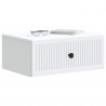 Szafka Nocna 2 pcs Biały 49 x 34,5 x 20 cm Drewno inżynieryjne