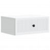 Szafka Nocna 2 pcs Biały 49 x 34,5 x 20 cm Drewno inżynieryjne