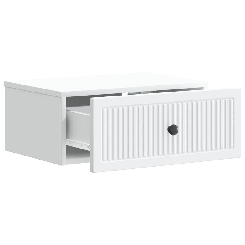 Szafka Nocna 2 pcs Biały 49 x 34,5 x 20 cm Drewno inżynieryjne