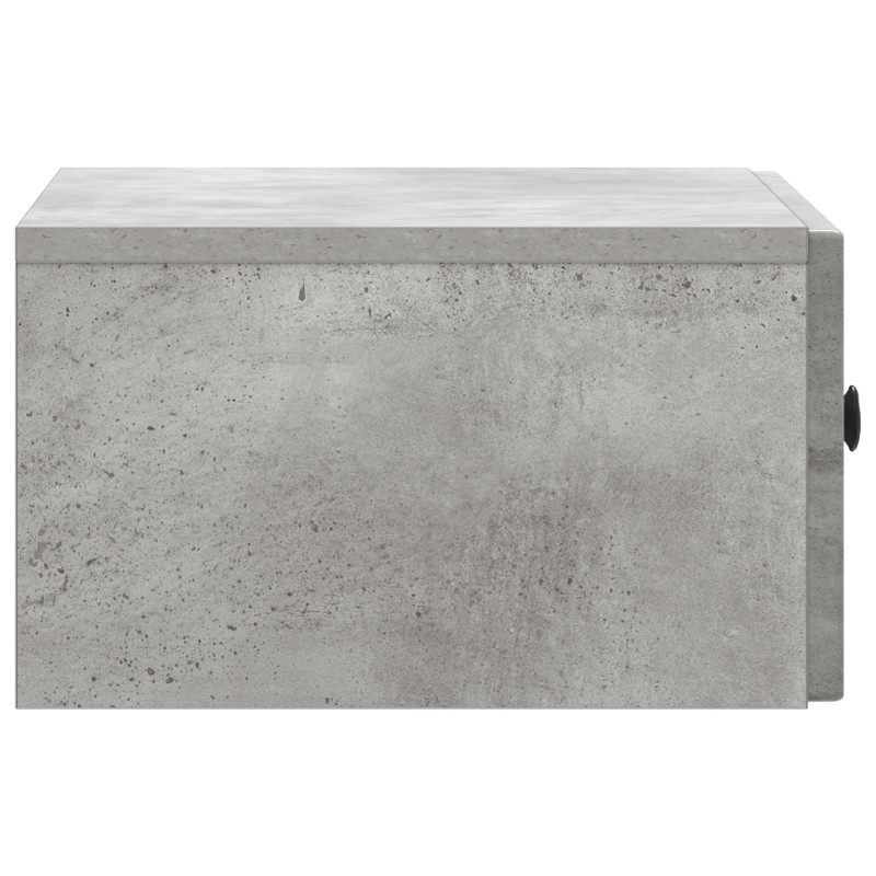Szafka Nocna z szufladą Betonowy szary 49 x 34,5 x 20 cm