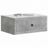 Szafka Nocna z szufladą 2 pcs Betonowy szary 49 x 34,5 x 20 cm