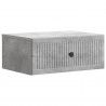 Szafka Nocna z szufladą 2 pcs Betonowy szary 49 x 34,5 x 20 cm