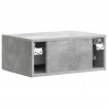 Szafka Nocna z szufladą 2 pcs Betonowy szary 49 x 34,5 x 20 cm