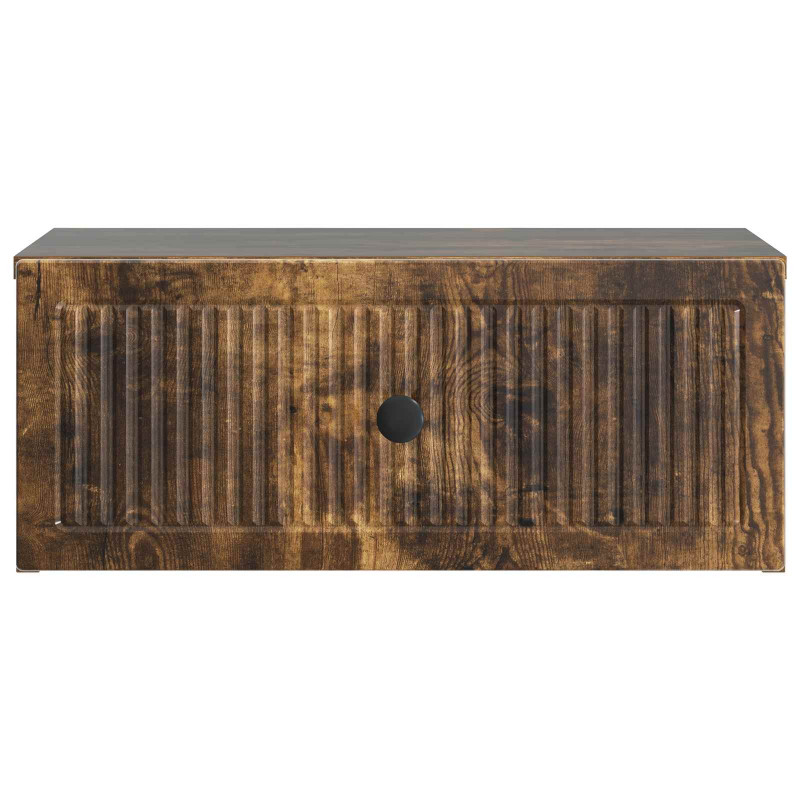 Szafka Nocna Dąb wędzony 49 x 34,5 x 20 cm Drewno inżynieryjne