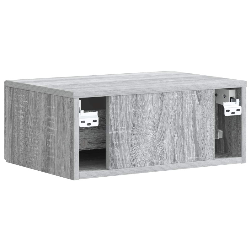 Szafka Nocna z szufladą 2 pcs Szary Sonoma 49 x 34,5 x 20 cm