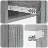 Szafka Nocna z szufladą 2 pcs Szary Sonoma 49 x 34,5 x 20 cm