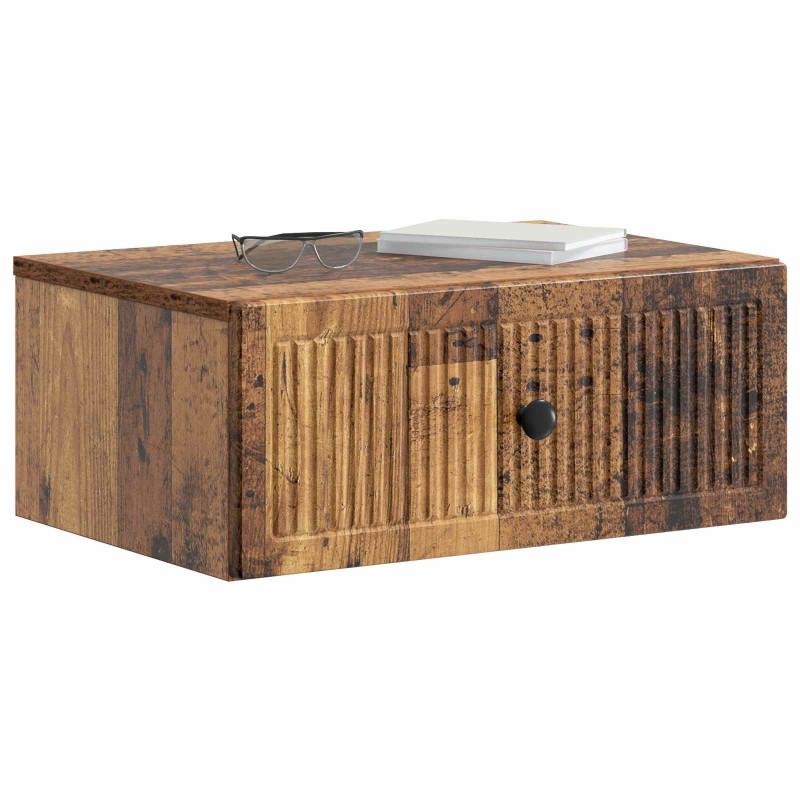 Szafka Nocna z szufladą 2 pcs Stare drewno 49 x 34,5 x 20 cm