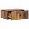 Szafka Nocna z szufladą 2 pcs Stare drewno 49 x 34,5 x 20 cm