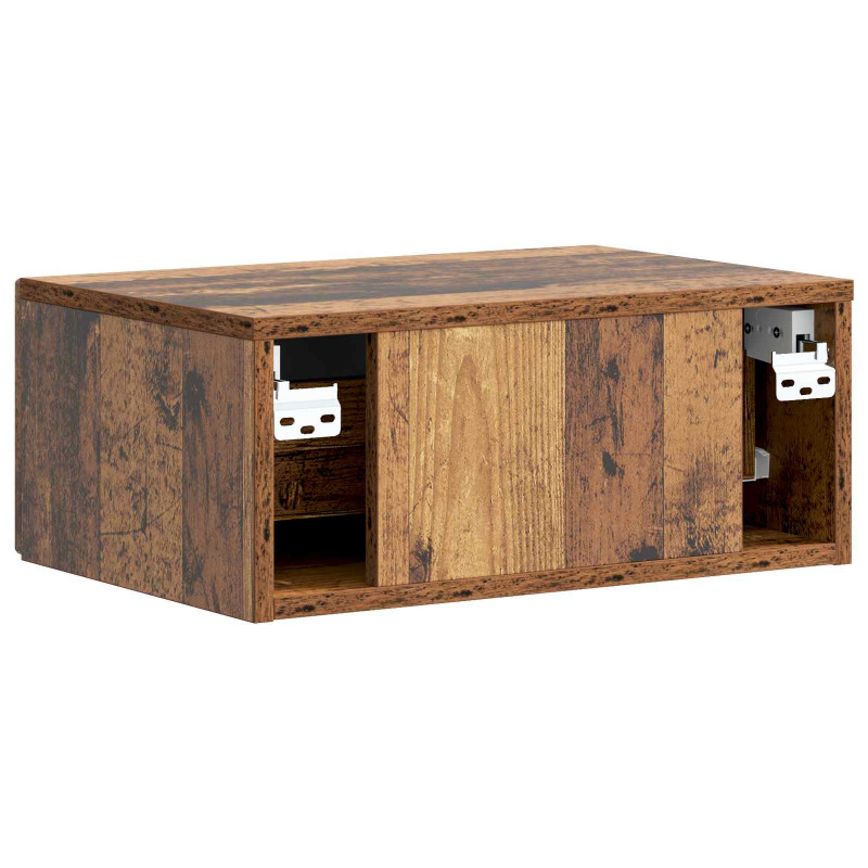 Szafka Nocna z szufladą 2 pcs Stare drewno 49 x 34,5 x 20 cm