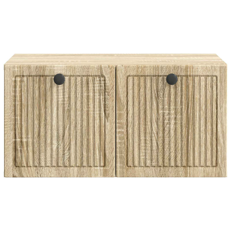Szafka RTV montowana na ścianie dąb Sonoma 59,5 x 41 x 30 cm