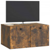 Szafka RTV montowana na ścianie Dąb wędzony 59,5 x 41 x 30 cm