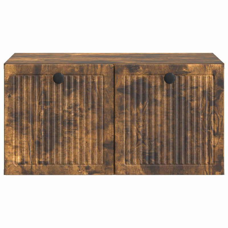 Szafka RTV montowana na ścianie Dąb wędzony 59,5 x 41 x 30 cm