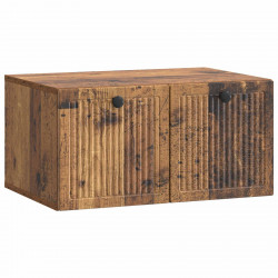 Szafka RTV montowana na ścianie Stare drewno 59,5 x 41 x 30 cm