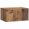 Szafka RTV montowana na ścianie Stare drewno 59,5 x 41 x 30 cm