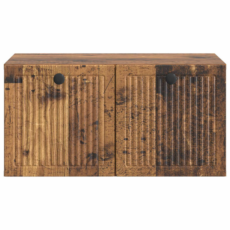 Szafka RTV montowana na ścianie Stare drewno 59,5 x 41 x 30 cm