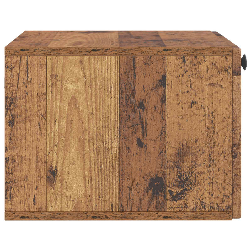 Szafka RTV montowana na ścianie Stare drewno 59,5 x 41 x 30 cm