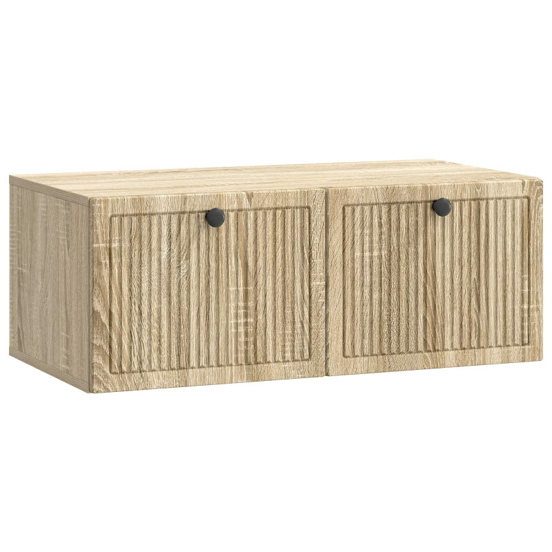 Szafka RTV montowana na ścianie dąb Sonoma 78,5 x 41 x 30 cm