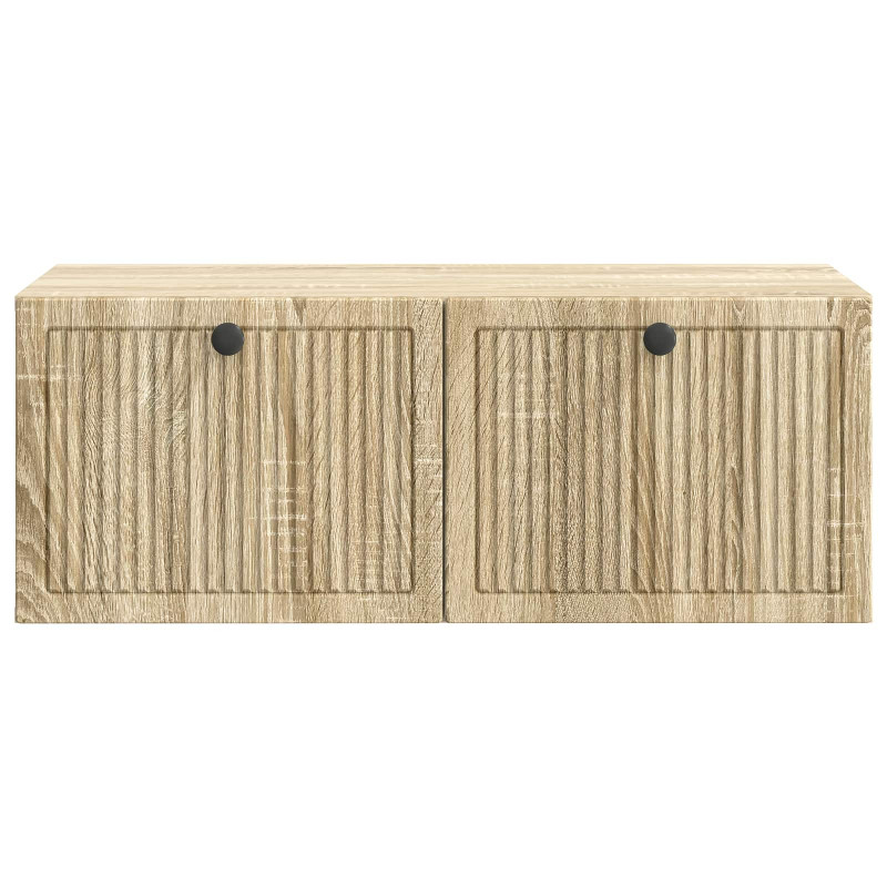 Szafka RTV montowana na ścianie dąb Sonoma 78,5 x 41 x 30 cm