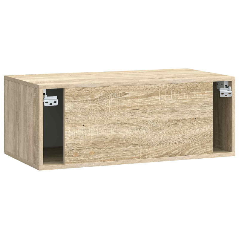 Szafka RTV montowana na ścianie dąb Sonoma 78,5 x 41 x 30 cm