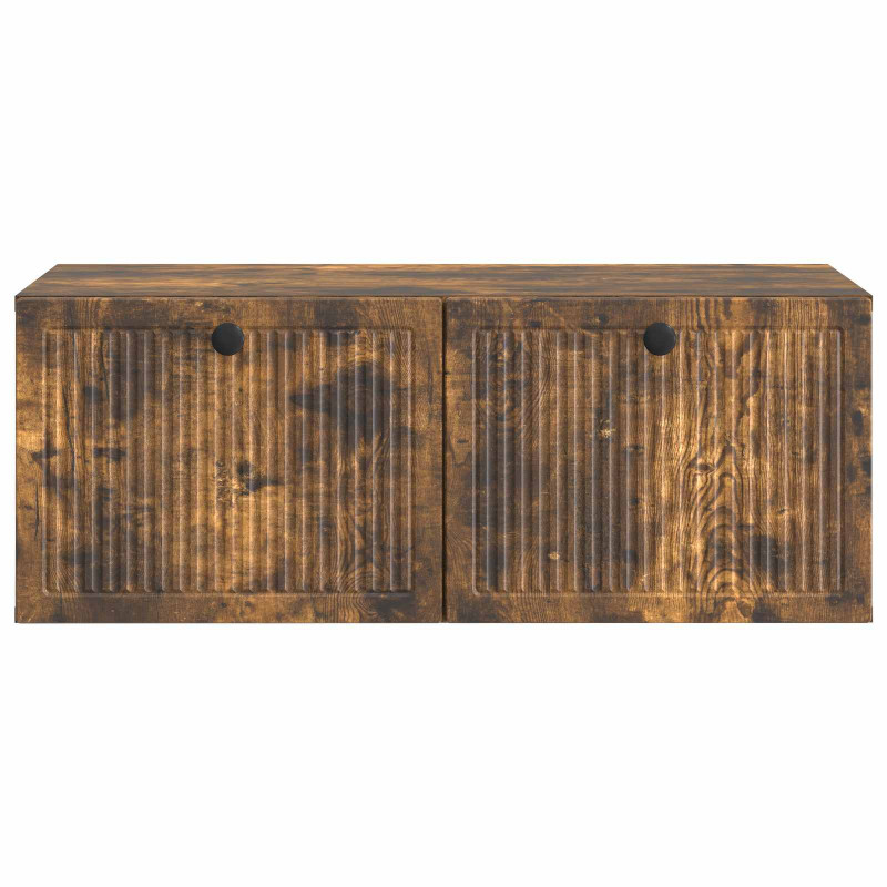 Szafka RTV montowana na ścianie Dąb wędzony 78,5 x 41 x 30 cm