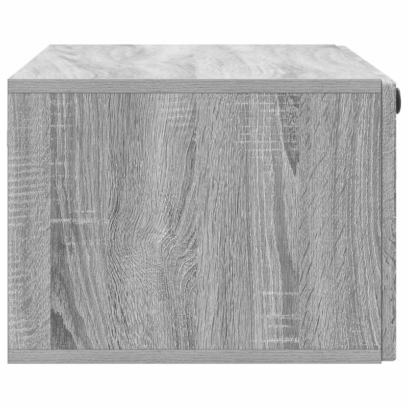 Szafka RTV montowana na ścianie Szary Sonoma 78,5 x 41 x 30 cm