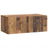 Szafka RTV montowana na ścianie Stare drewno 78,5 x 41 x 30 cm