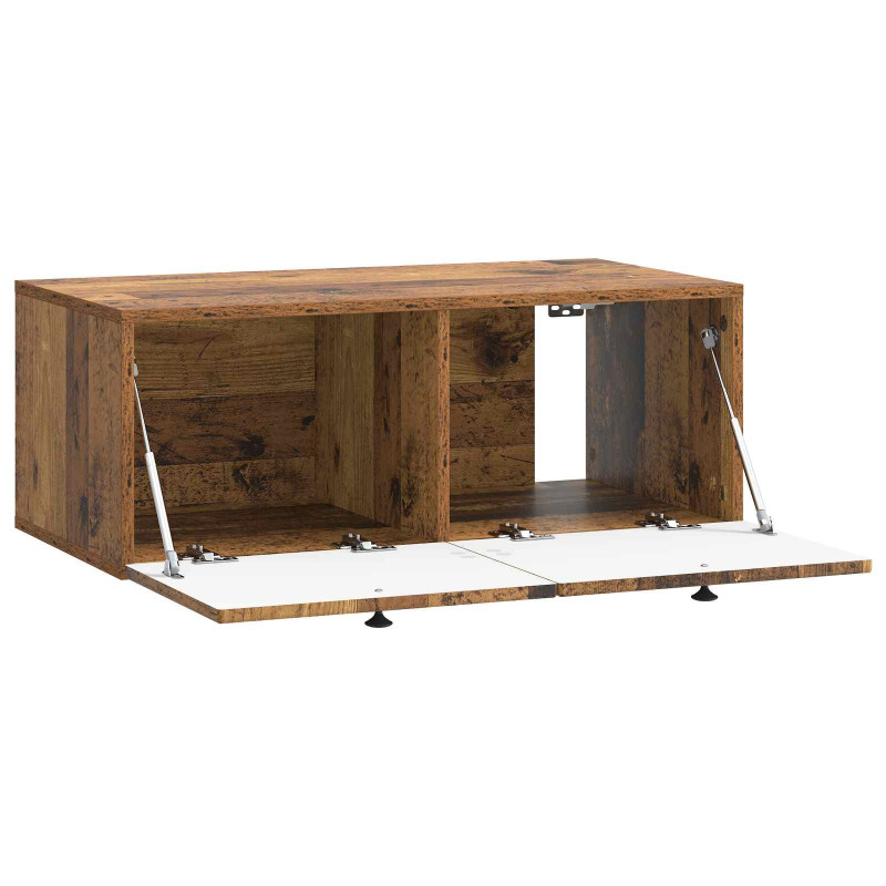Szafka RTV montowana na ścianie Stare drewno 78,5 x 41 x 30 cm
