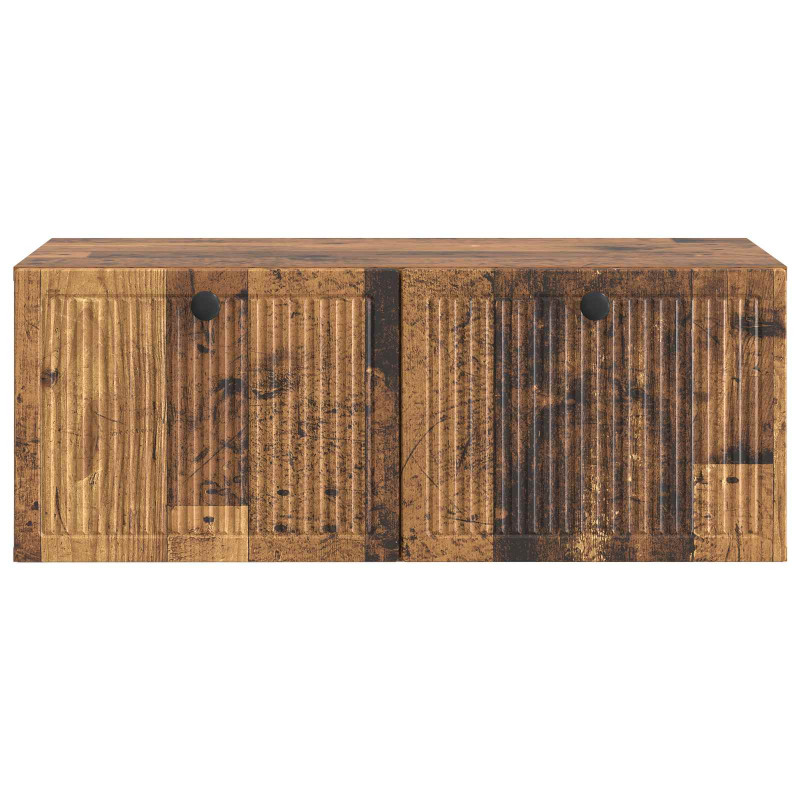 Szafka RTV montowana na ścianie Stare drewno 78,5 x 41 x 30 cm