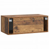 Szafka RTV montowana na ścianie Stare drewno 78,5 x 41 x 30 cm
