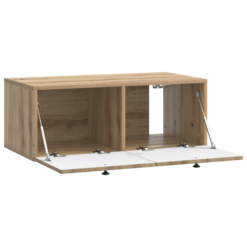 Szafka RTV montowana na ścianie Dąb artisan 78,5 x 41 x 30 cm