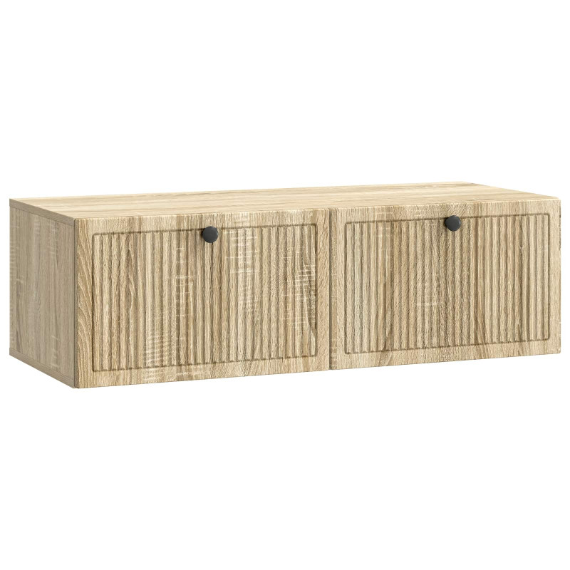 Szafka RTV montowana na ścianie dąb Sonoma 98 x 41 x 30 cm