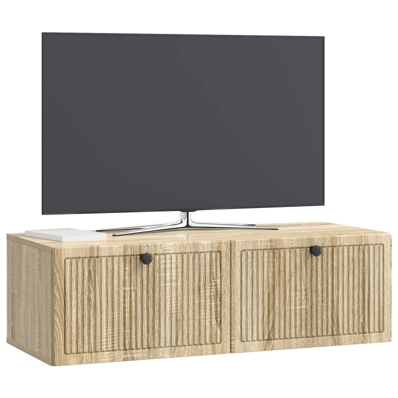 Szafka RTV montowana na ścianie dąb Sonoma 98 x 41 x 30 cm