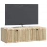 Szafka RTV montowana na ścianie dąb Sonoma 98 x 41 x 30 cm