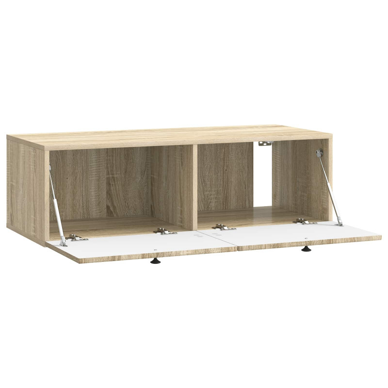 Szafka RTV montowana na ścianie dąb Sonoma 98 x 41 x 30 cm