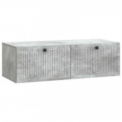 Szafka RTV montowana na ścianie Betonowy szary 98 x 41 x 30 cm